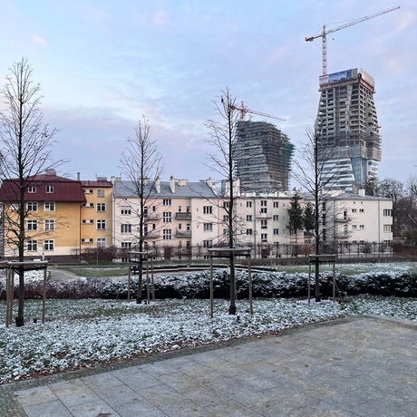 Olszynki Park w budowie [styczeń 2023] - fot 1